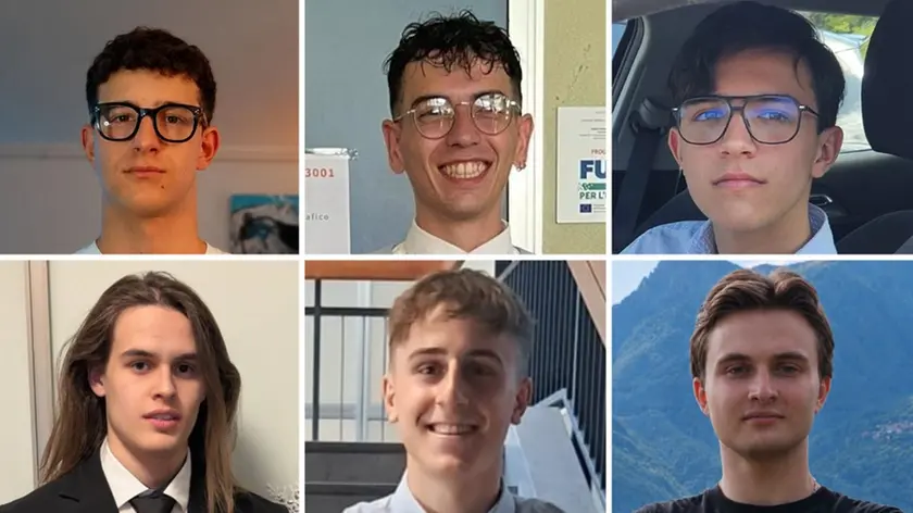 In alto a sinistra, in senso orario: Visini, Grasso, Colman, Vitaii, Kanidisek e Sangoi