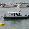 La motovedetta della polizia slovena di Capodistria