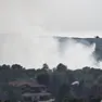 L'incendio sul Carso fotografato da Andrea Lasorte