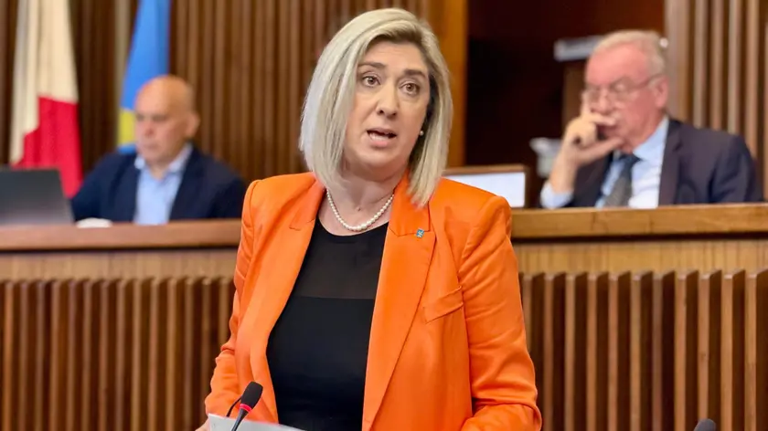 L'assessore regionale alle Infrastrutture, Cristina Amirante