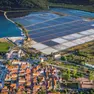 Le saline di Ston in una foto dell'ente croato per il turismo