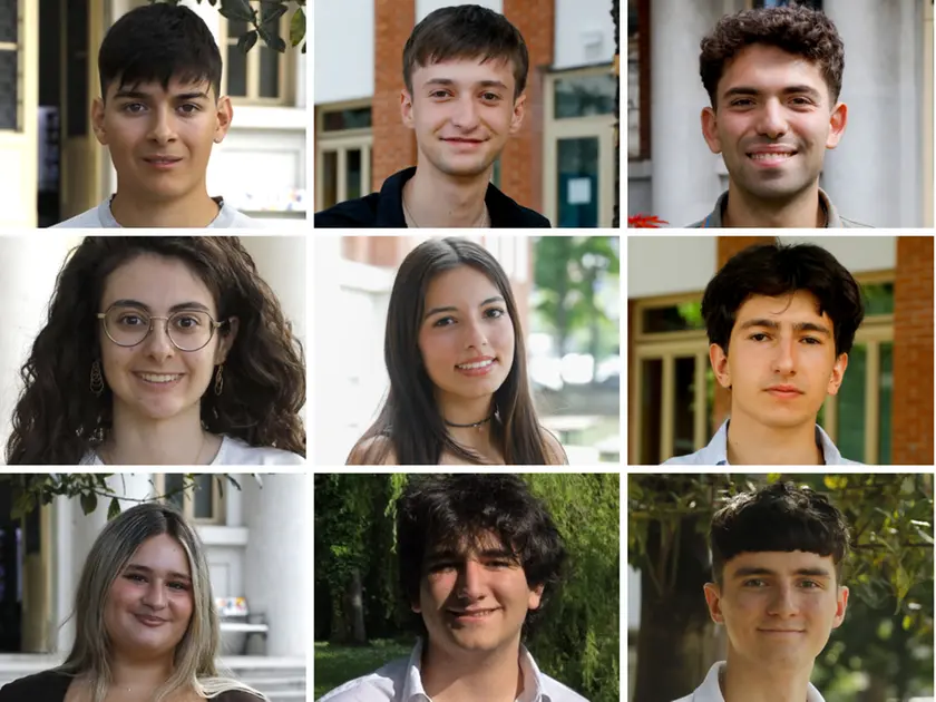 Dodici dei quindici centini del Buonarrotti di Monfalcone