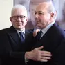 Un abbraccio tra Giorgio Rossi e il fraterno amico Roberto Dipiazza (Lasorte)