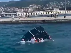 Il momento del salvataggio