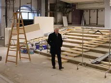 Giorgio Rossi nell’auditorium del Revoltella
