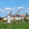 Fiamme in una villetta in via San Giorgio a Staranzano