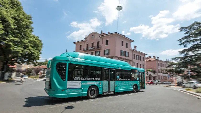 Autobus Apt in circolazione a Gorizia (Foto Tibaldi)