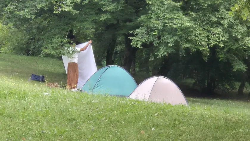 Le tende al parco Piuma