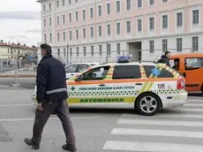 L’automedica accorsa a Panzano in quel tragico 2 marzo 2017 (foto Bonaventura)