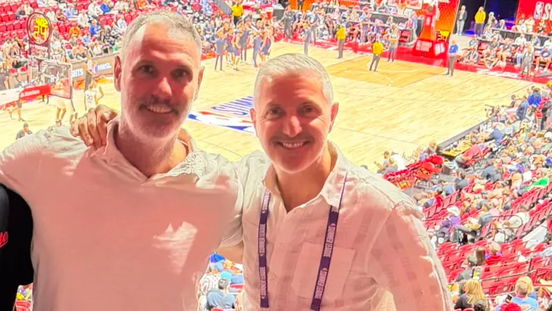 Il nuovo presidente Josh Hiller e il general manager Michael Arcieri