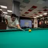 Giocatori di bilardo alla Goriziana al circolo di viaBellini (foto Tibaldi)