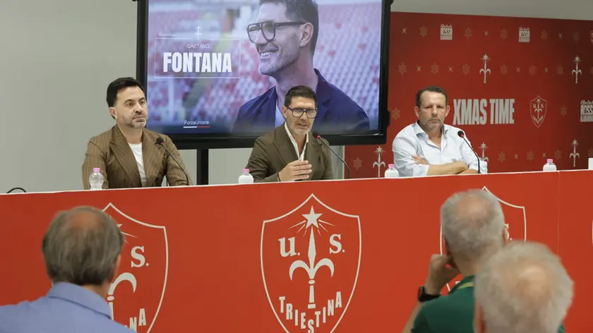 Da sinistra: D’Aniello, Fontana, Delli Carri (foto Andrea Lasorte)