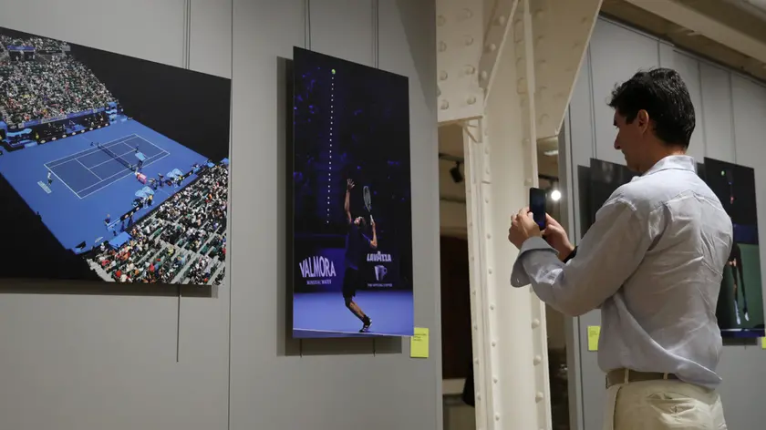 L’inaugurazione al Magazzino 26 (foto Andrea Lasorte)