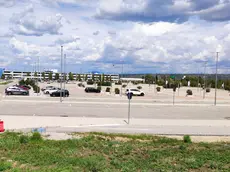 Uno dei parcheggi del Trieste Airport