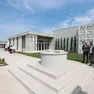 Il nuovo Tempio crematorio vicino al cimitero centrale (fotoservizio Daniele Tibaldi)