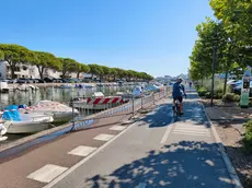 Le transenne su riva Slataper