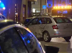 Lo schianto in via Frausin a Muggia (Silvano)