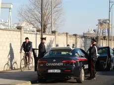 I carabinieri durante un'operazione a Panzano (Bonaventura)