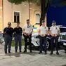 Agenti di polizia e polizia locale insieme l’altra sera a Grado