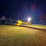 L'elisoccorso intervenuto sul posto