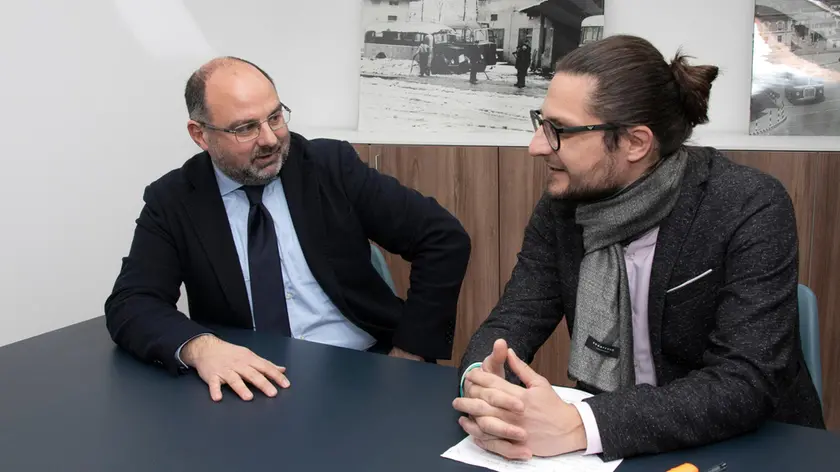 Diego Moretti ed Enrico Bullian