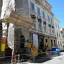 L’ingresso della sede originale della Sauro in via Tigor Foto Bruni