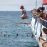 Un momento delle Olimpiadi dele clanfe (Lasorte)