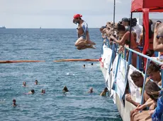 Un momento delle Olimpiadi dele clanfe (Lasorte)