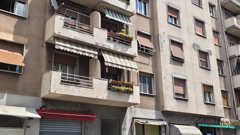 Via Combi 14 a Trieste (Bruni)