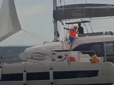 Immagine tratta dal video del ministero della Marineria croato che conduce le ricerche