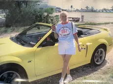 Anna Maria Cocchi e la sua Mustang gialla