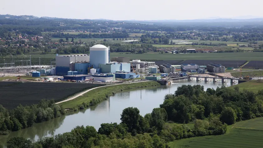 La centrale nucleare di Krško, in Slovenia