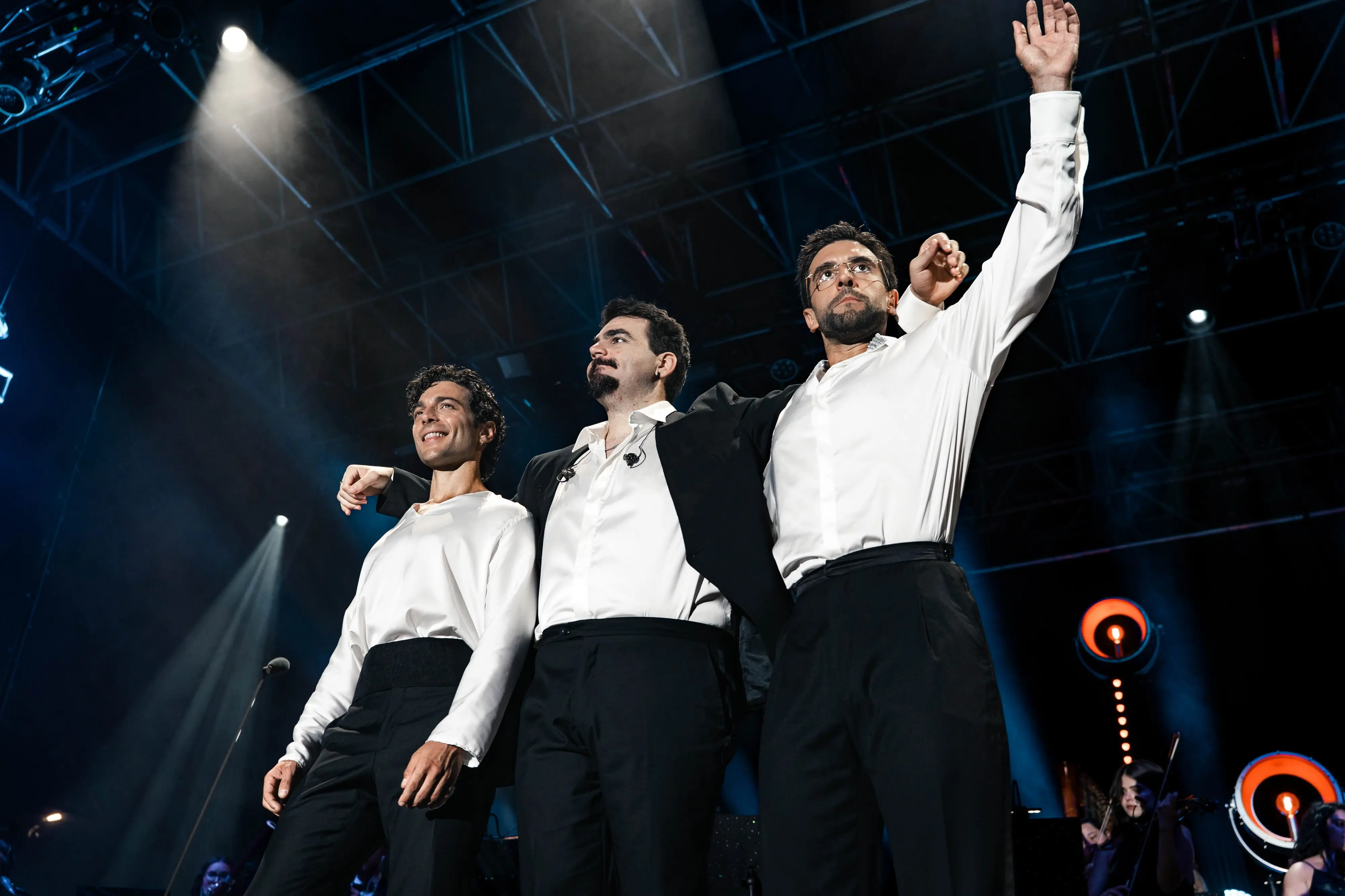 Ignazio Boschetto, Piero Barone e Gianluca Ginoble
