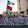 Una delle manifestazioni organizzate in Italia in memoria di Abderrahim Fakir (foto Ansa)