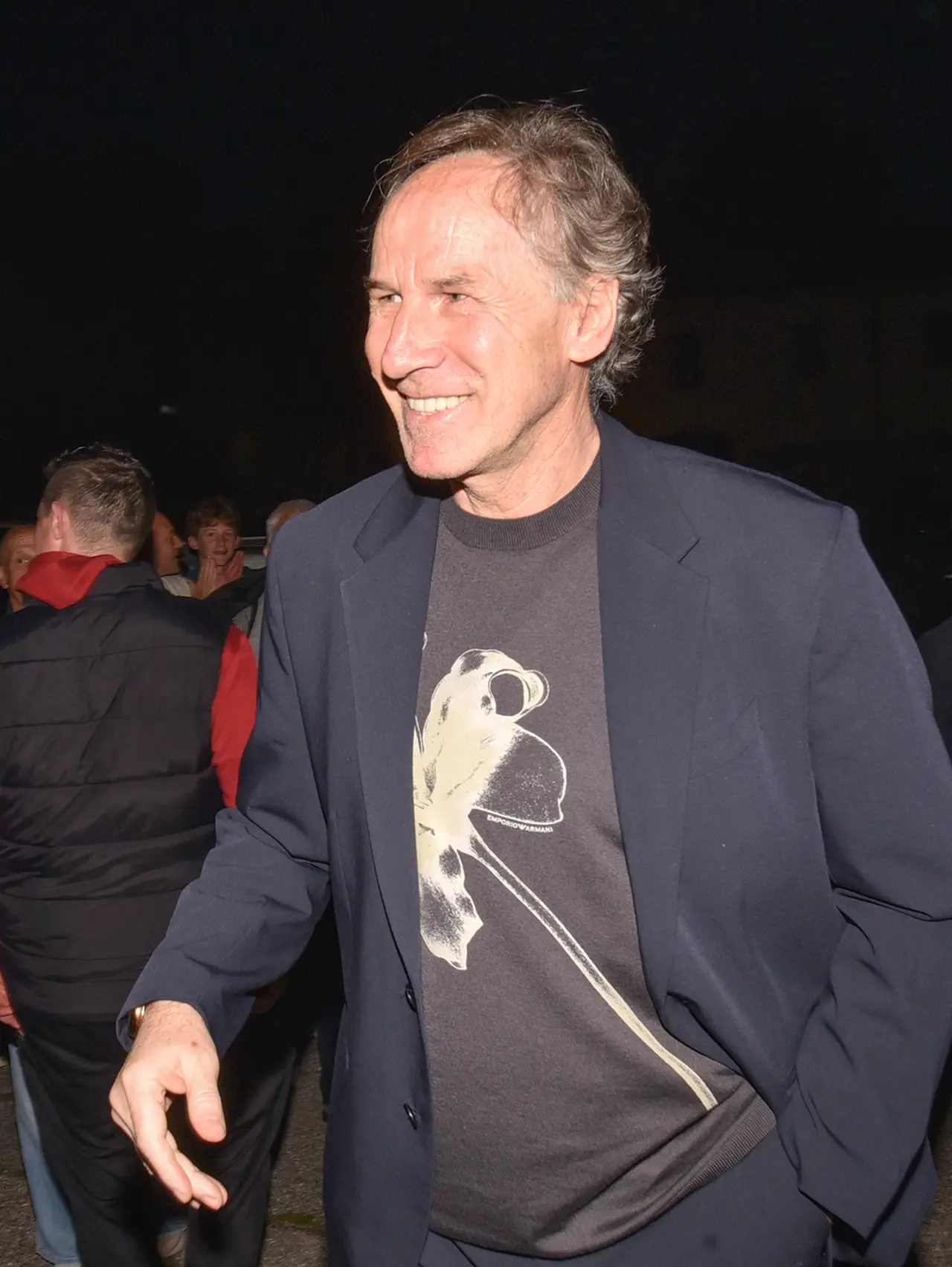 Franco Baresi con alcuni fan