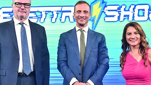 Da sinistra Mosanghini, Fedriga e Salvatori (Foto Petrussi)