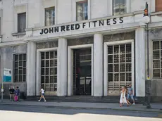 L'ex sede del Banco di Napoli sul Corso Italia oggi ospita la palestra John Reed