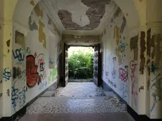 L’ex caserma Monte Cimone di Banne (Foto Lasorte)