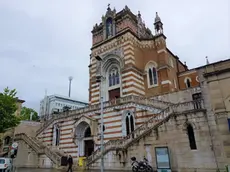 La chiesa della Madonna di Lourdes nella città di Fiume