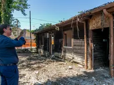 Il comprensorio che attende la svolta, oggetto di un sopralluogo con il sindaco Benvenuto Foto K. Bonaventura