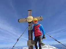 L'atleta carnico Marco Del Missier