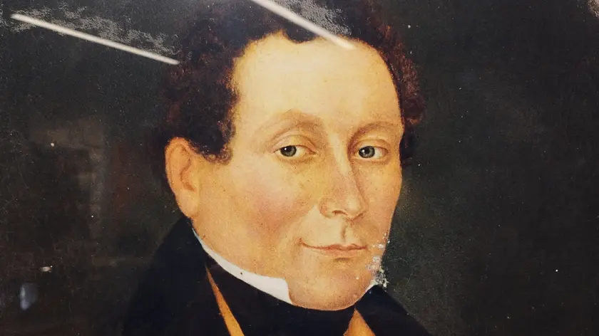 Dipinto del capitano Bussanich (Museo-Galleria di Lussingrande)