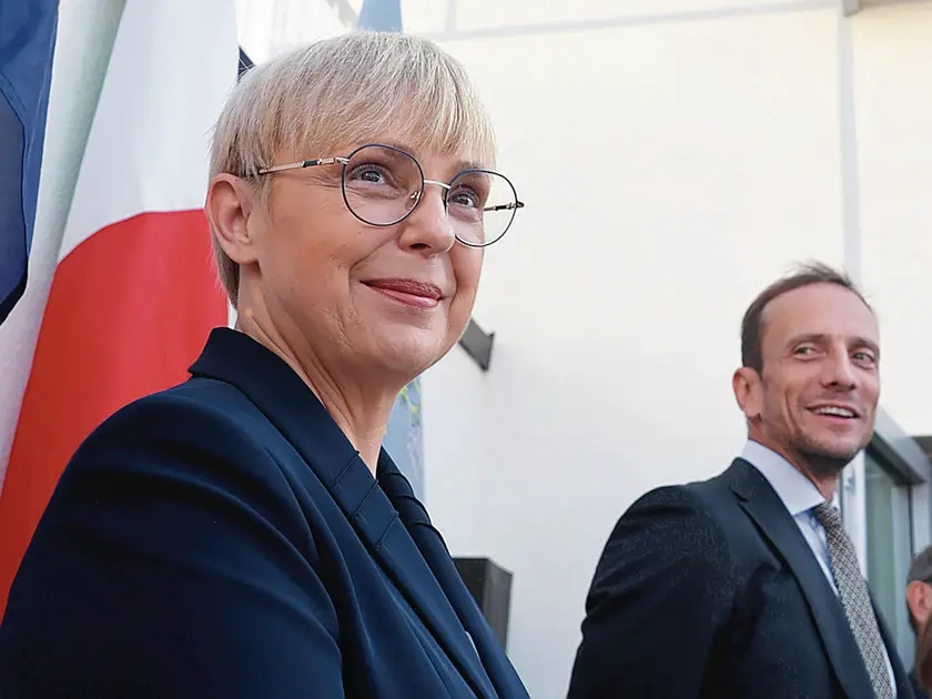 La presidente slovena Pirc Musar