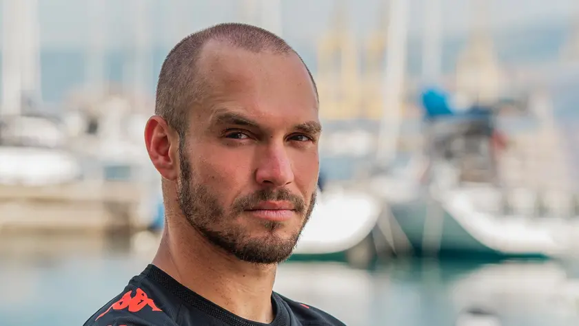 Lorenzo Di Livio in maglia alabardata Foto Quarantotto