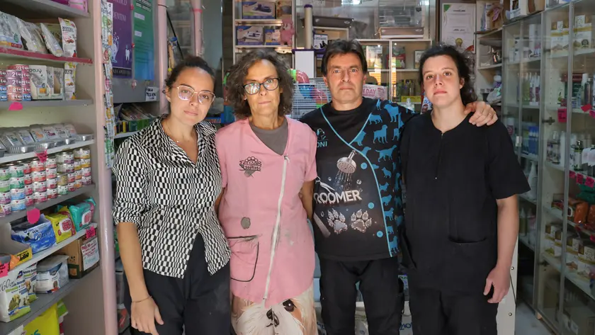 In alto al centro Silvana Tommasi e Roni Ferro Foto Lasorte