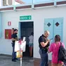 La polizia intervenuta al Pedocin