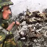 Una fossa comune trovata a Velika Krusa in Kosovo