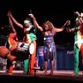 Uno spettacolo del festival del folklore
