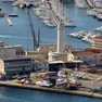 La veduta aerea della Lanterna. Archivio Bruni