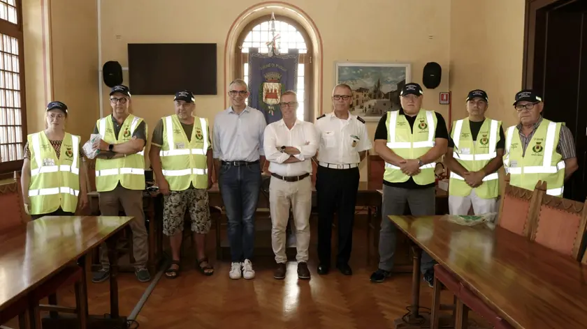I volontari per la sicurezza a Muggia (Lasorte)
